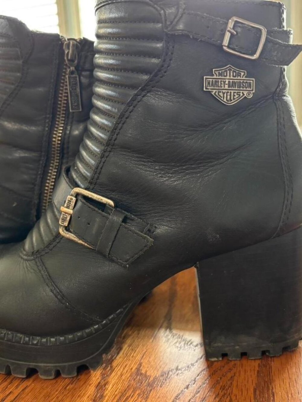 Harley Davidson Women's Black Boots